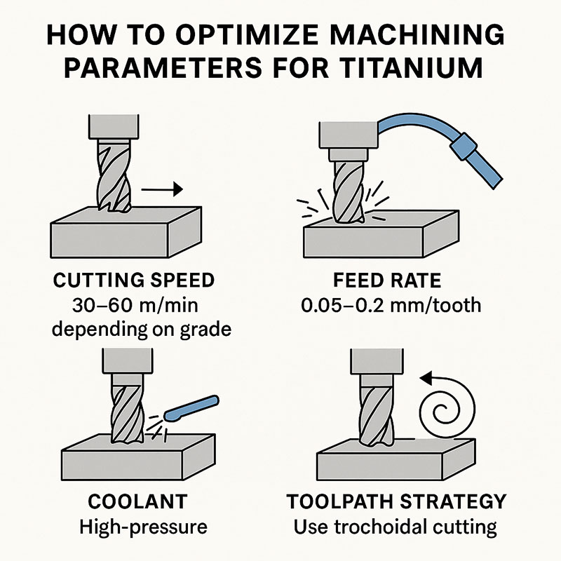 Optimize Machining Parameters for Titanium