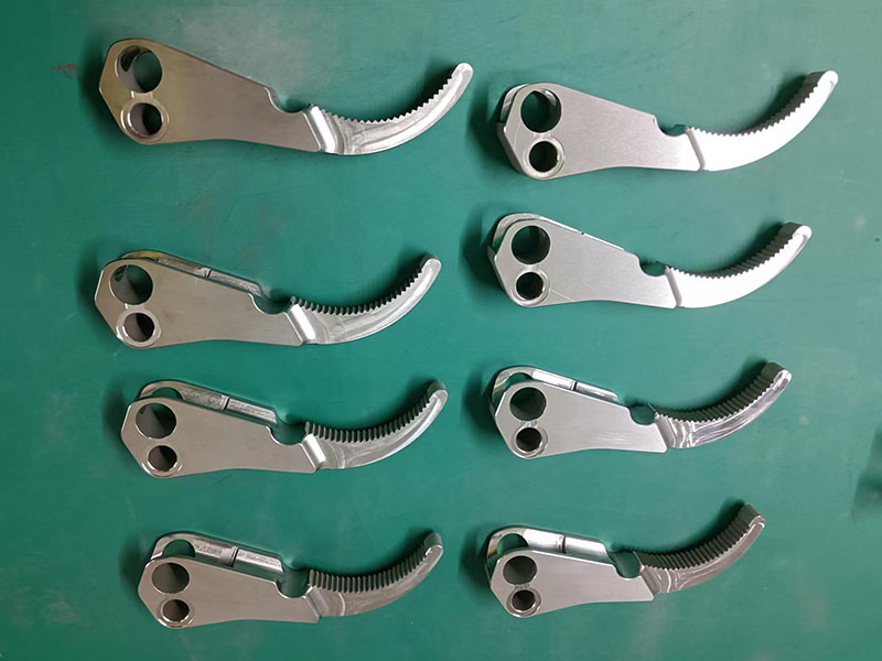 Titanium precision machined component