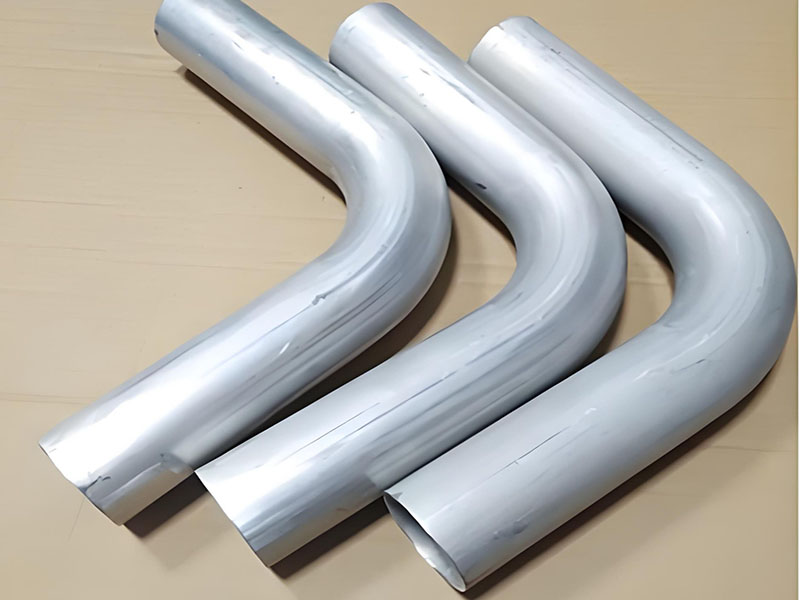Bending aluminum pipe